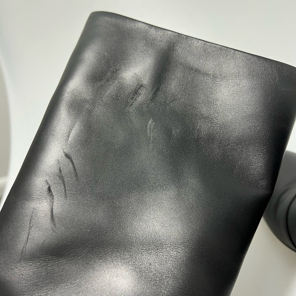 Fendi Show Leather Boots Black Women’s EU 38/US 8 $1,190 - Picture 7 of 9